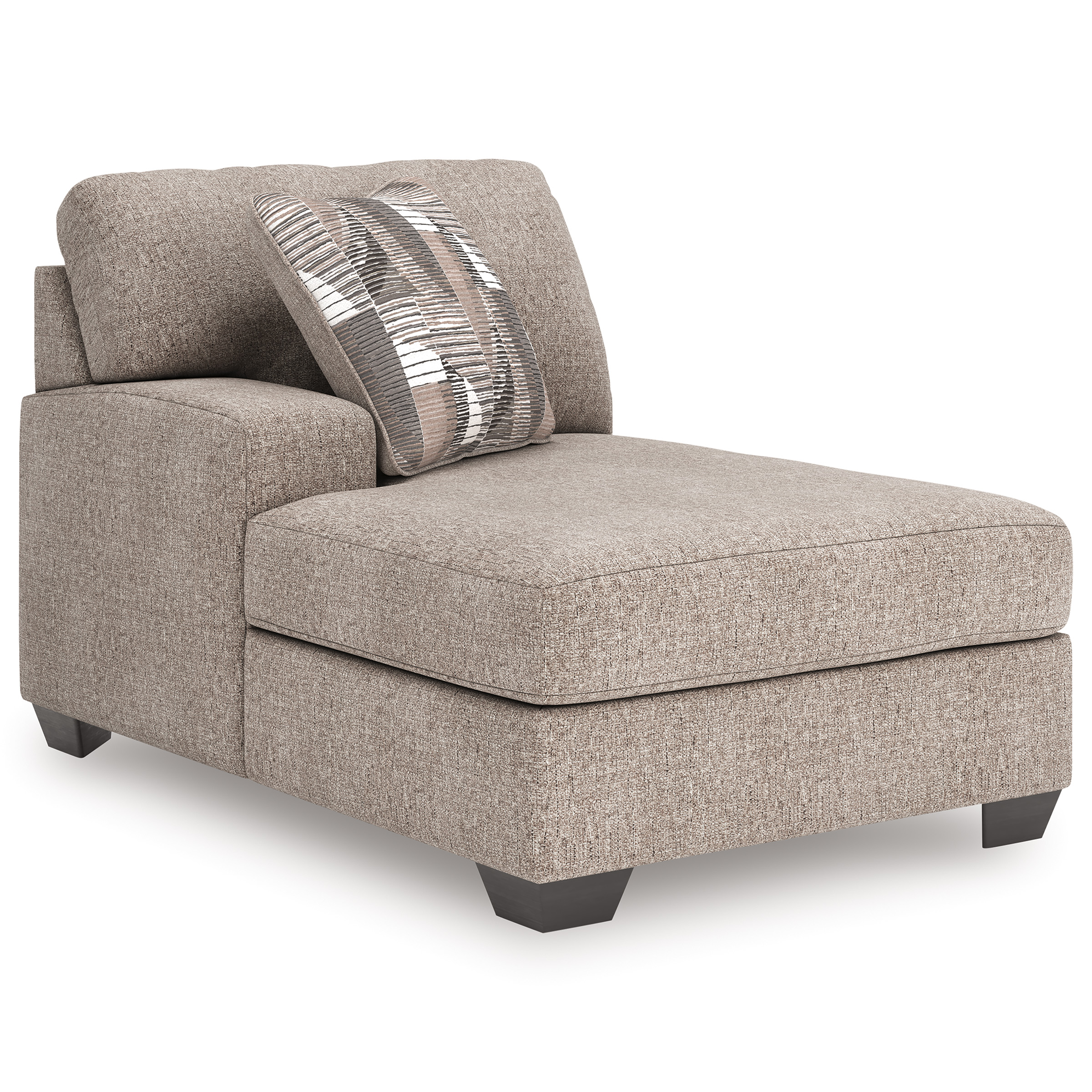 Newellen Fabric 3-Piece Sectional Sofa w/Double Chaise
