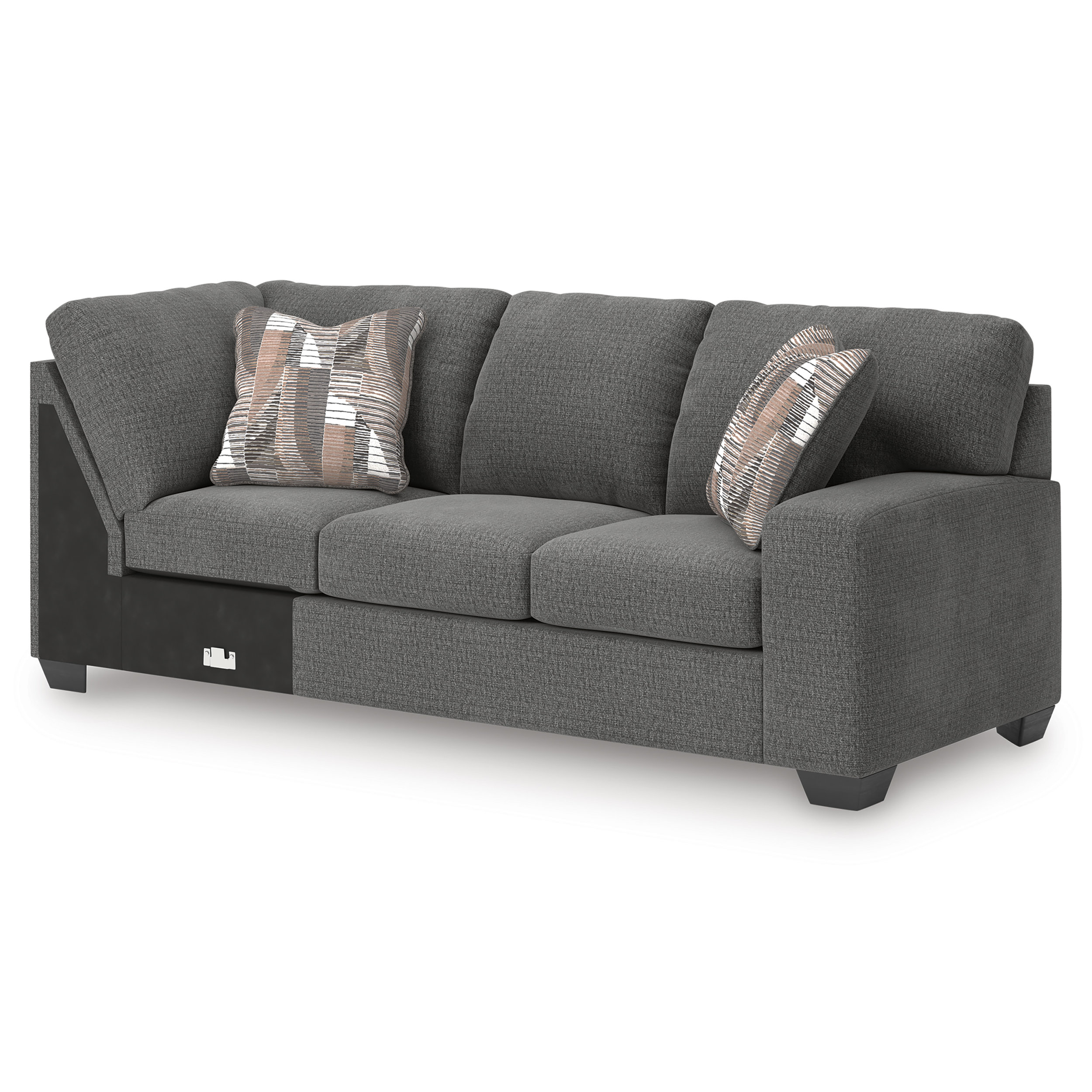 Newellen Fabric 3-Piece Sectional Sofa w/Left Chaise