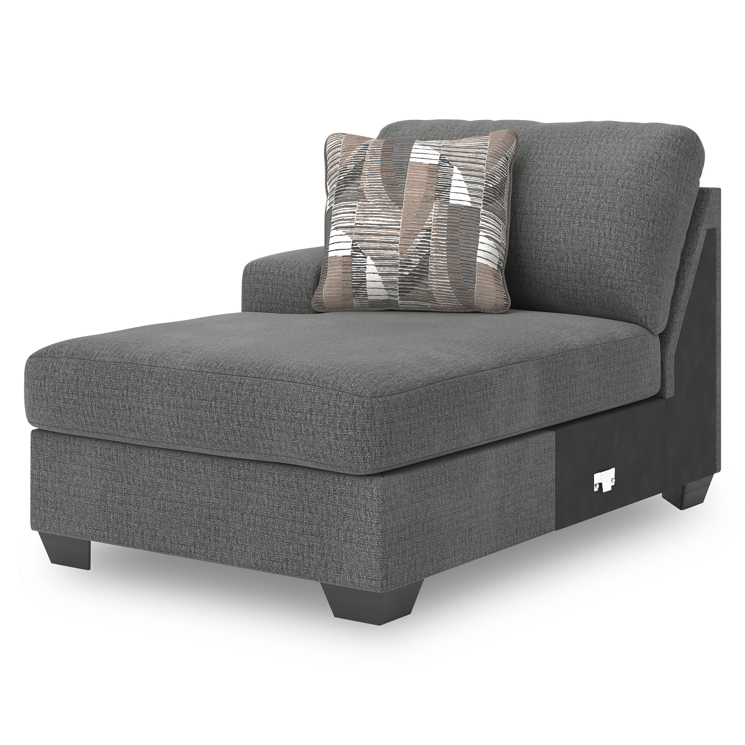 Newellen Fabric 3-Piece Sectional Sofa w/Double Chaise