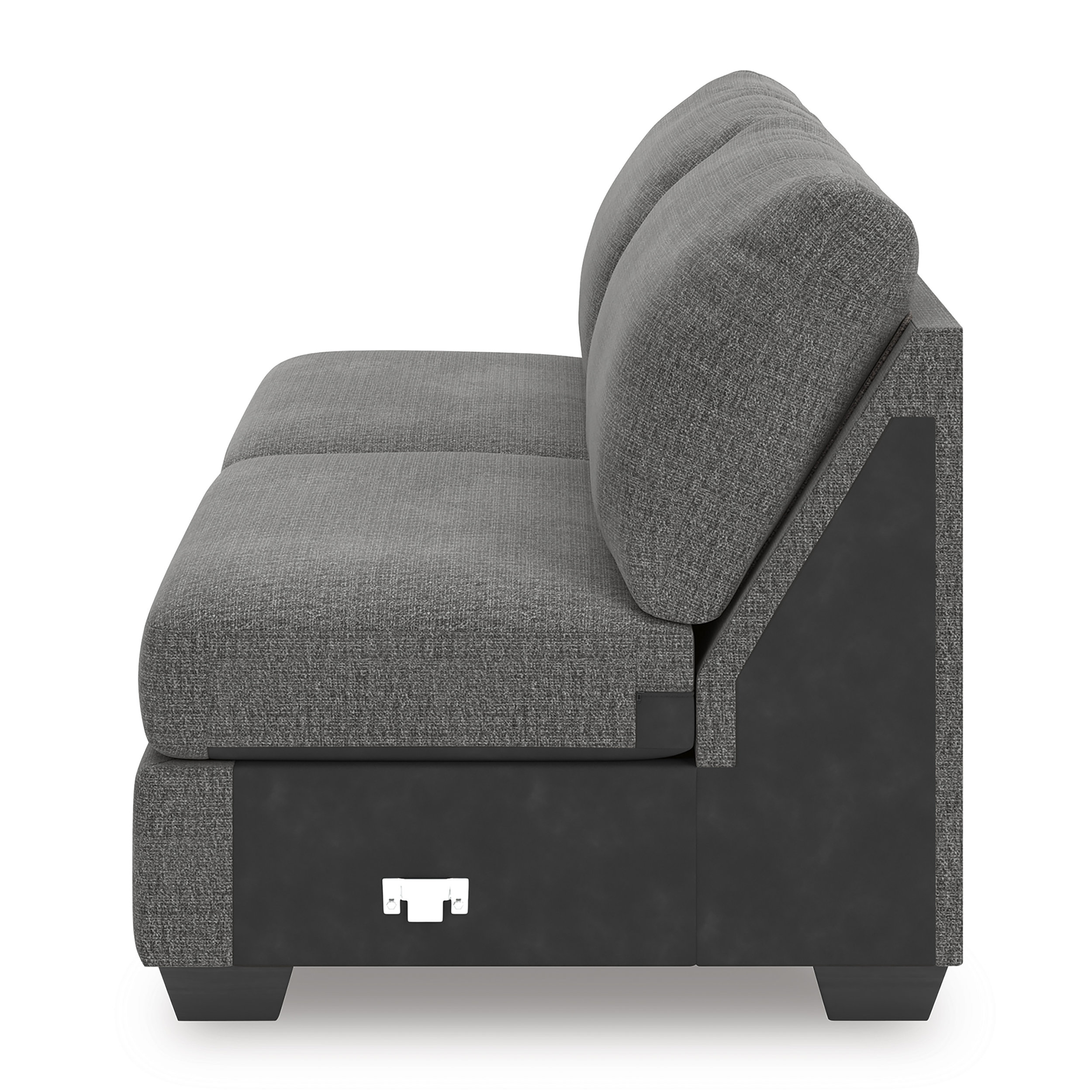 Newellen Fabric 3-Piece Sectional Sofa w/Double Chaise
