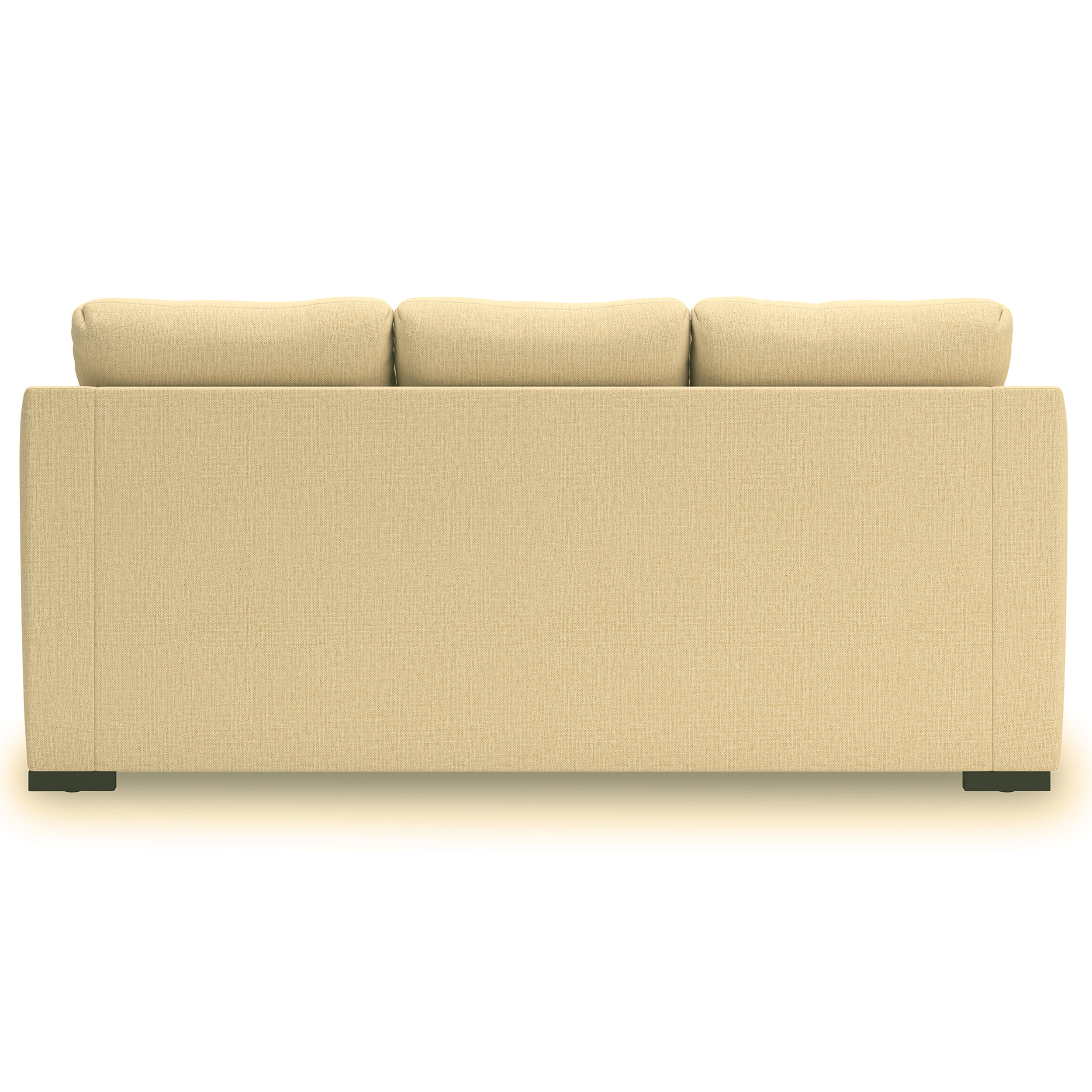 Lango Fabric L-Shaped Sectional Sofa w/Right Hand Chaise Facing & Queen Size Sleeper