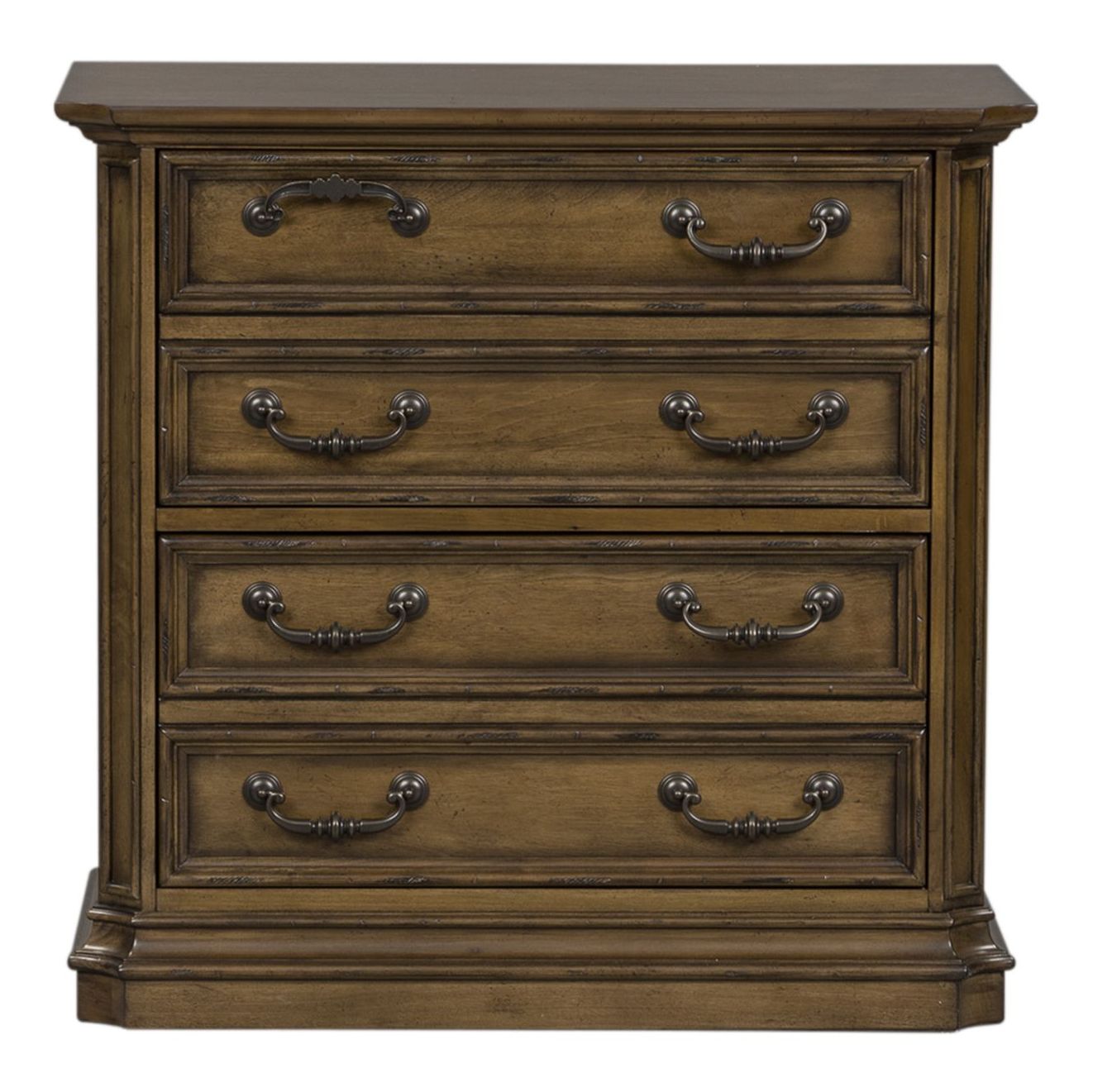 Amelia Wood 4-Drawer Lateral File Cabinet
