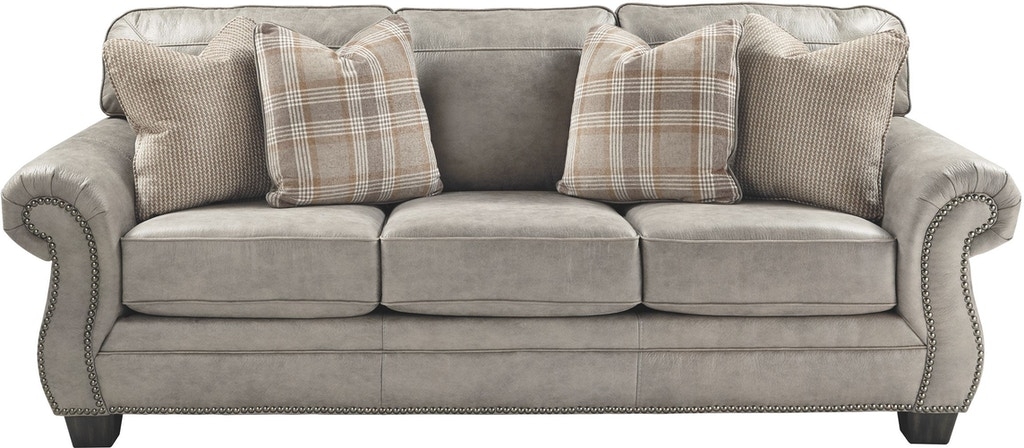 Ashley Olsberg Leatherette Sofa