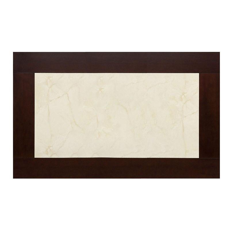 Brent Wood/Faux Marble Dining Table
