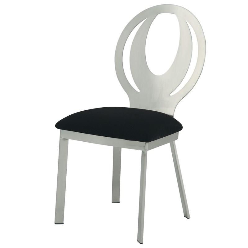 Valo Fabric/Metal Dining Side Chair, Set of 2