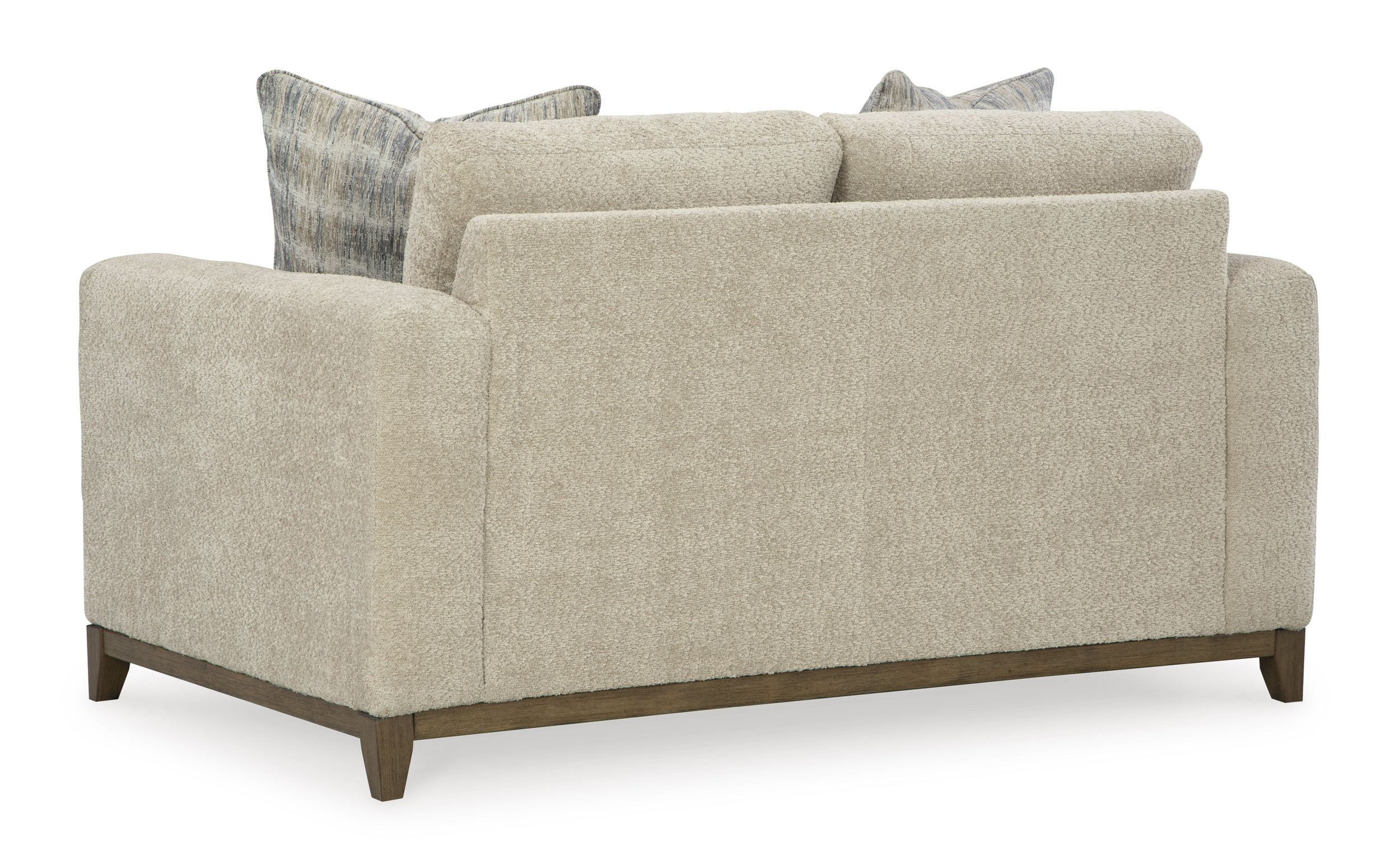 Parklynn Transitional Loveseat | Desert Neutral Upholstery