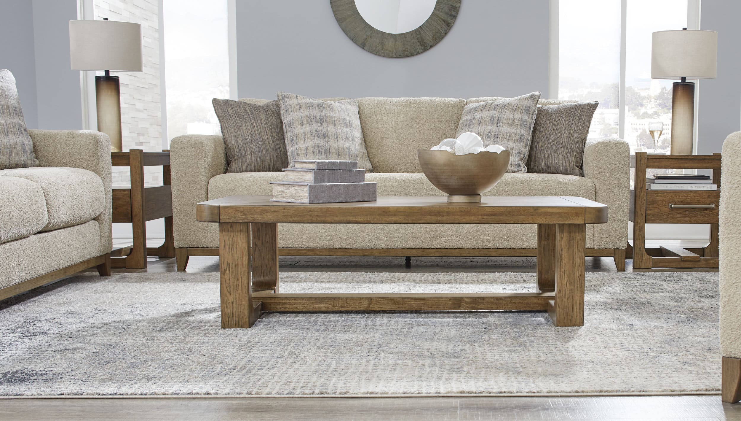Parklynn Polyester Sofa