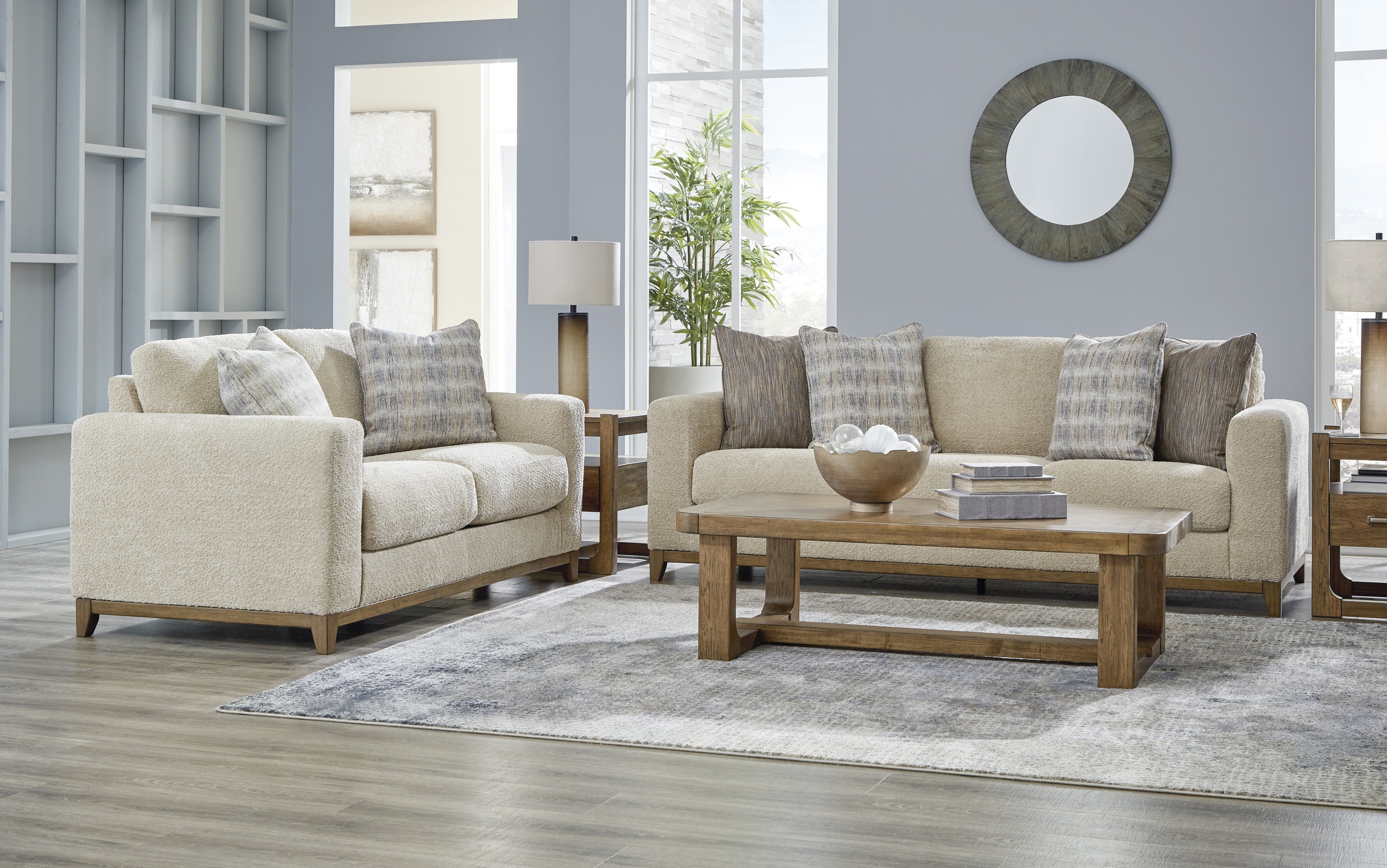 Parklynn Polyester Sofa