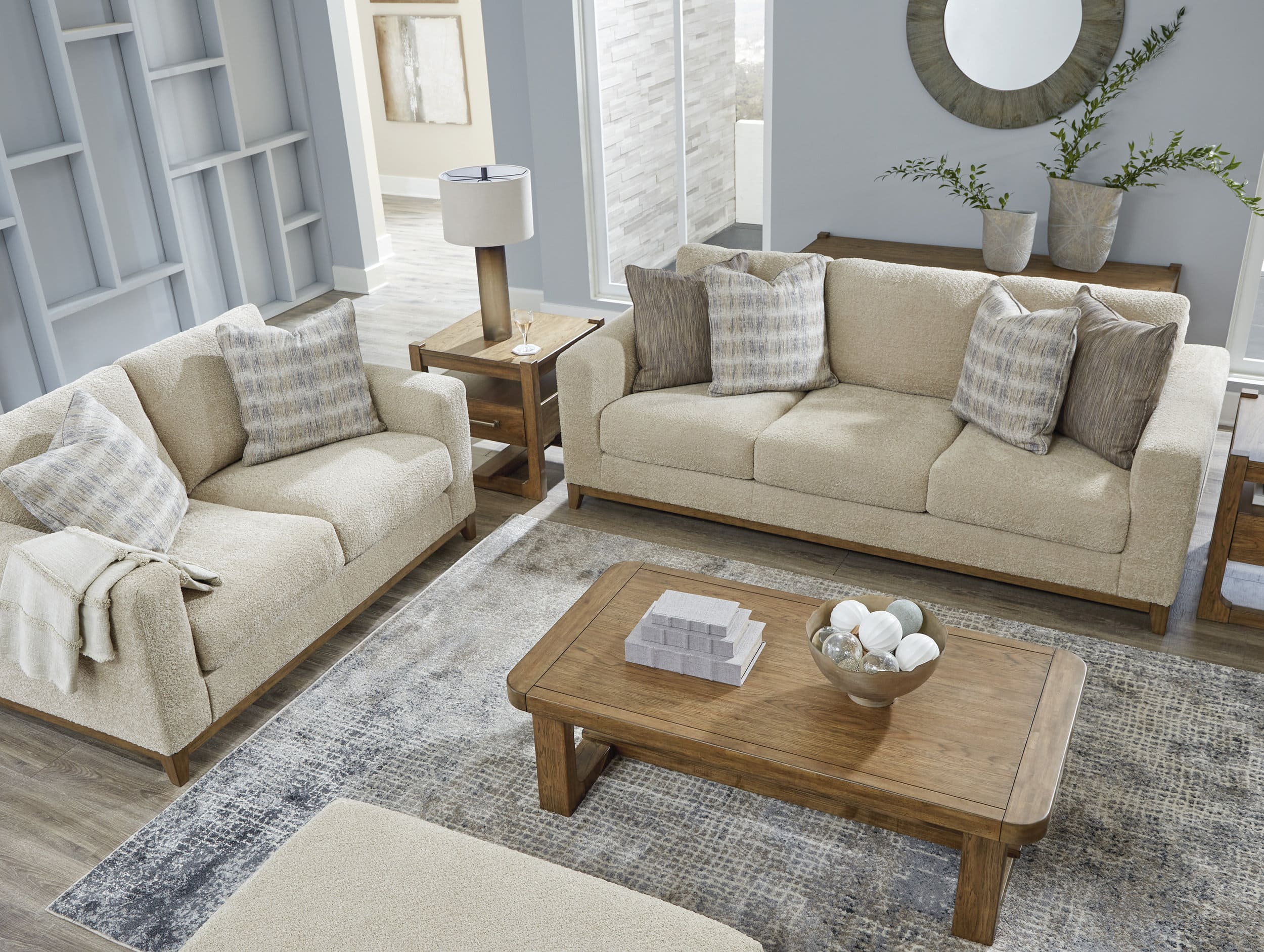 Parklynn Polyester Sofa