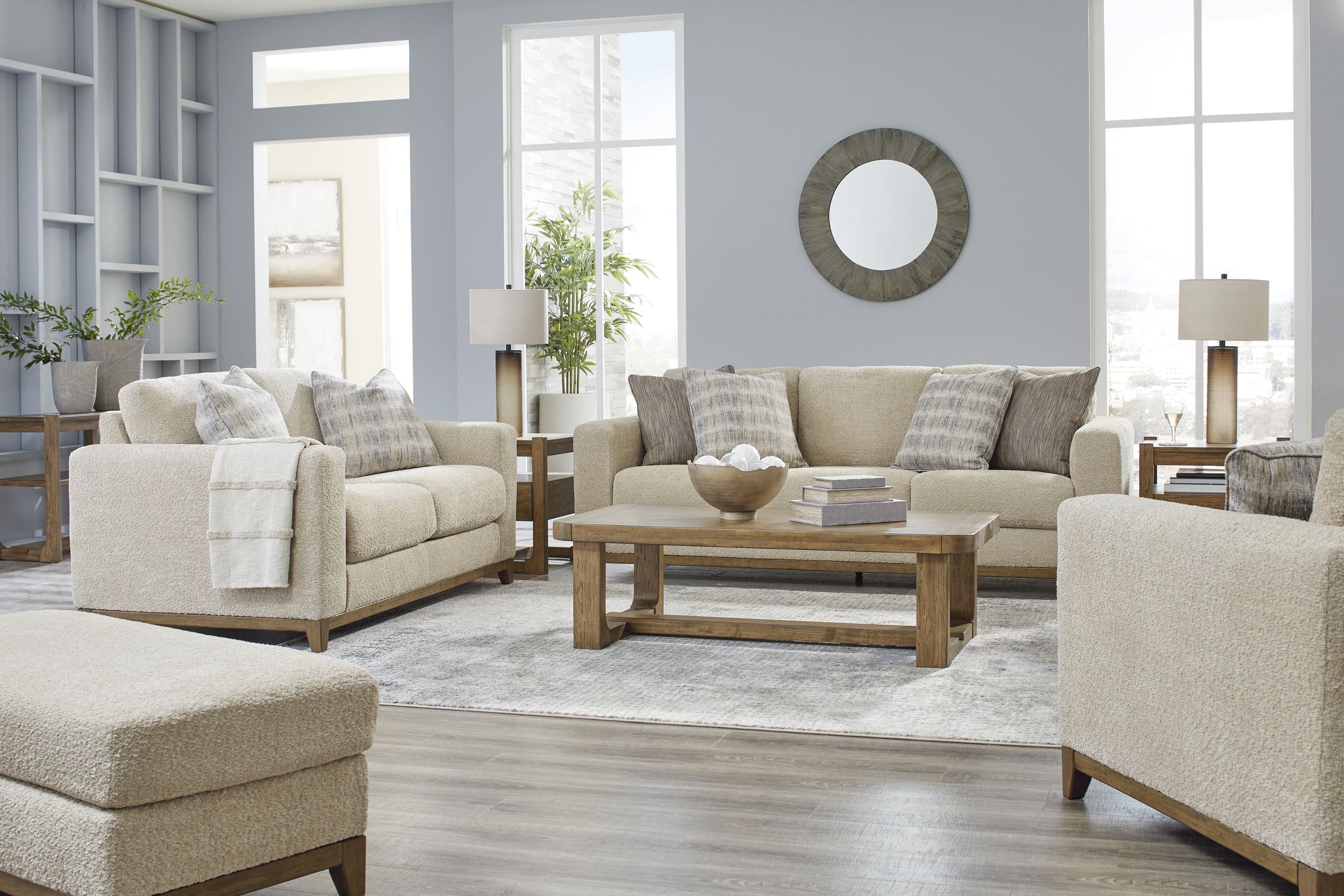 Parklynn Polyester Sofa