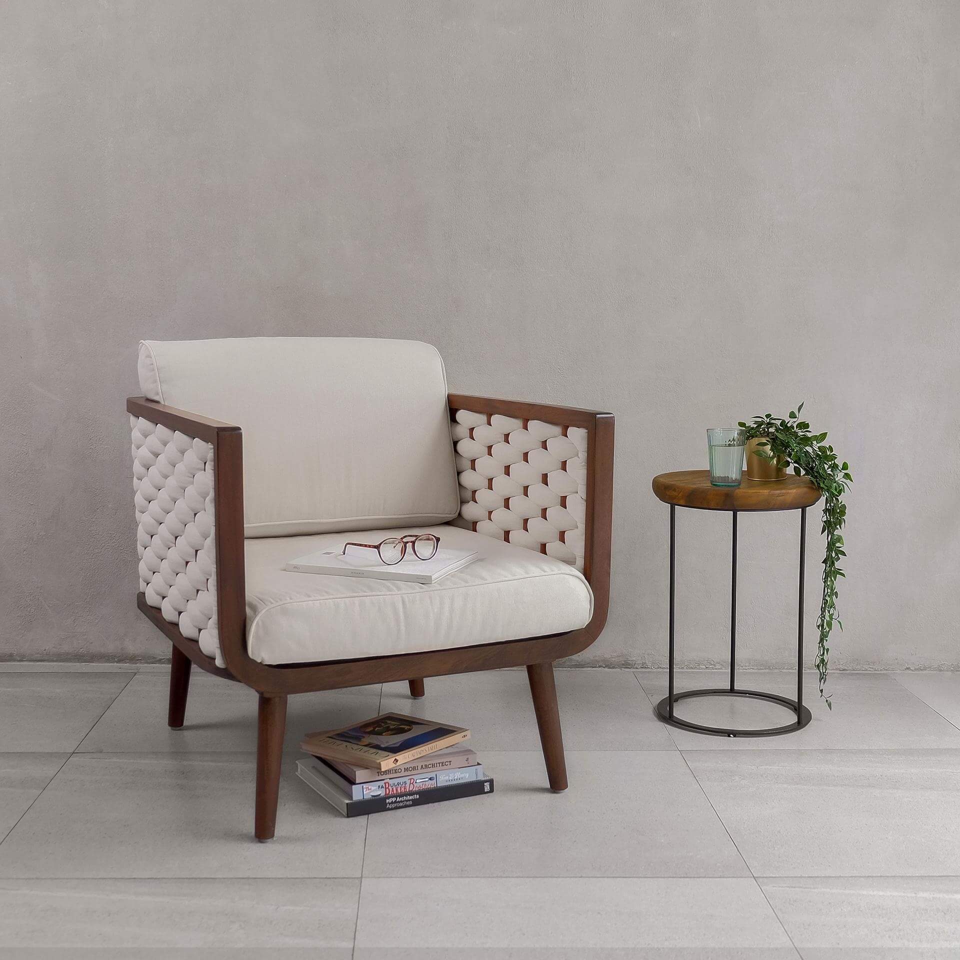 Geneve Fabric Arm Chair