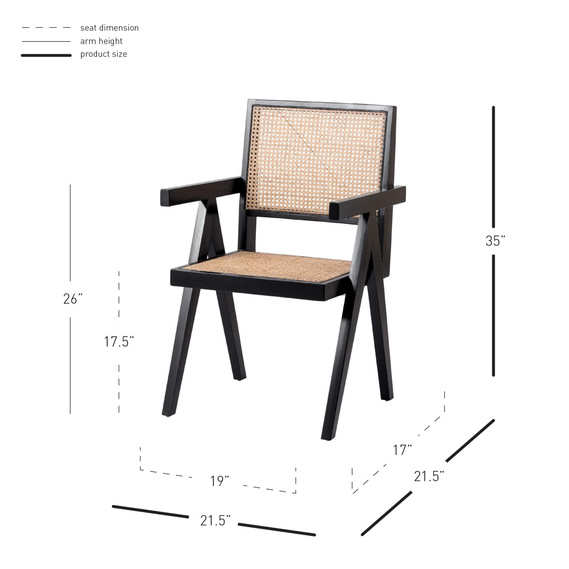 Bordeaux Rattan Dining Chair