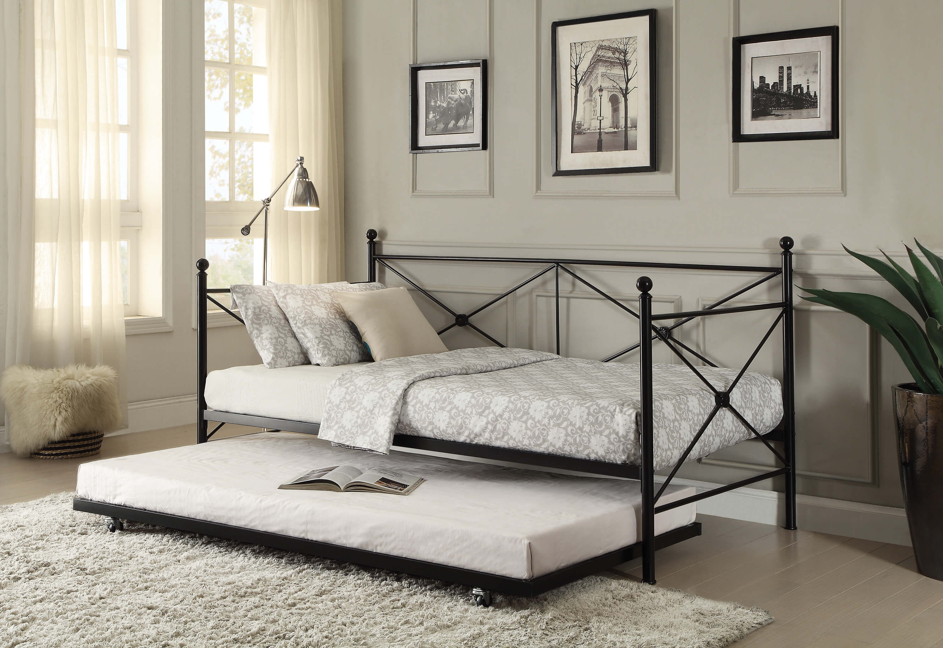 Jones Metal Daybed by Homelegance