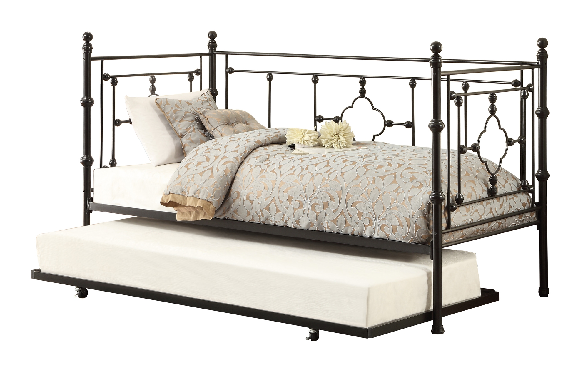 Auberon Metal Daybed w/Trundle