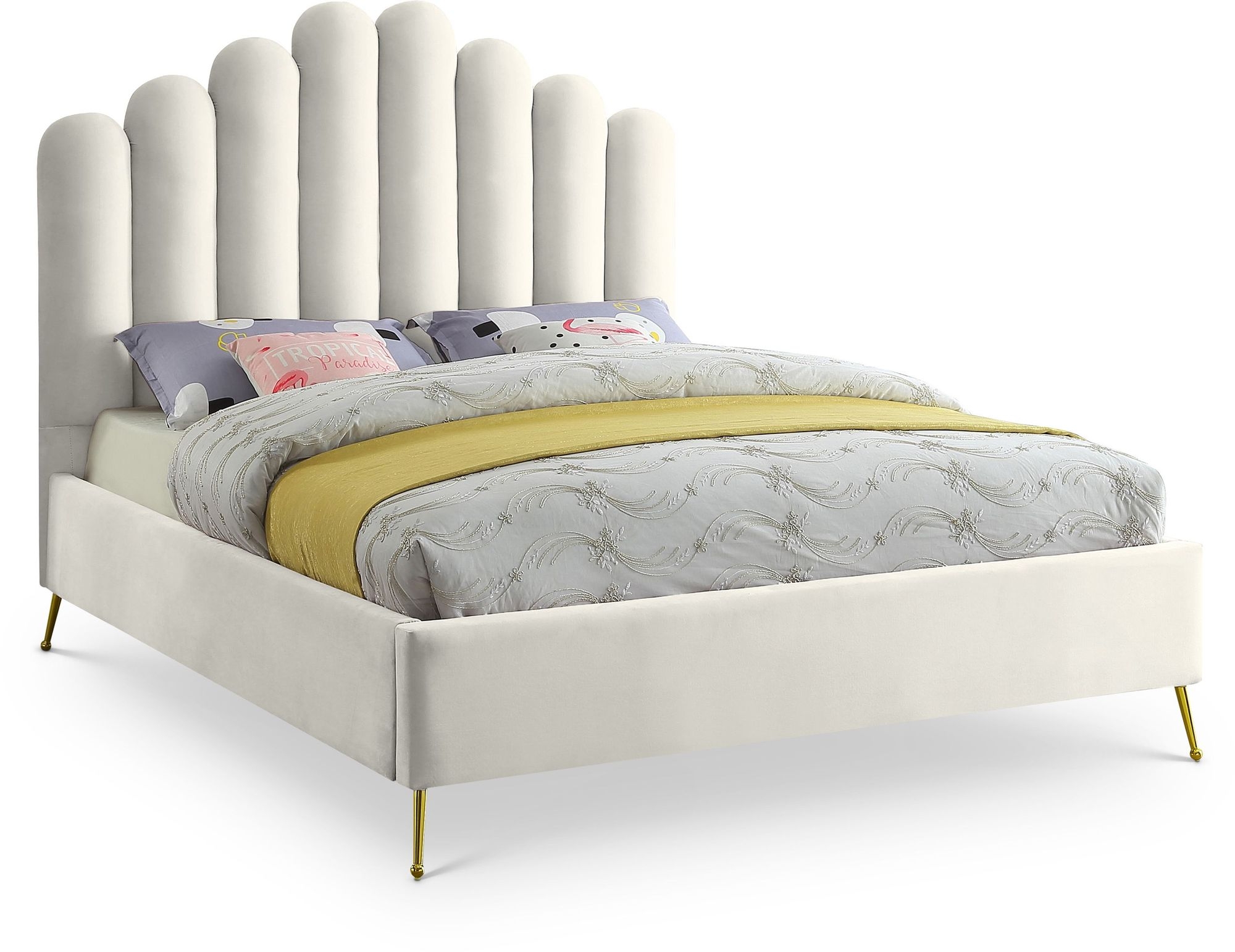 Lily Velvet Bed