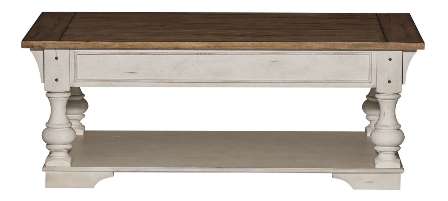 Morgan Creek Cocktail Table Set | Antique White | Liberty