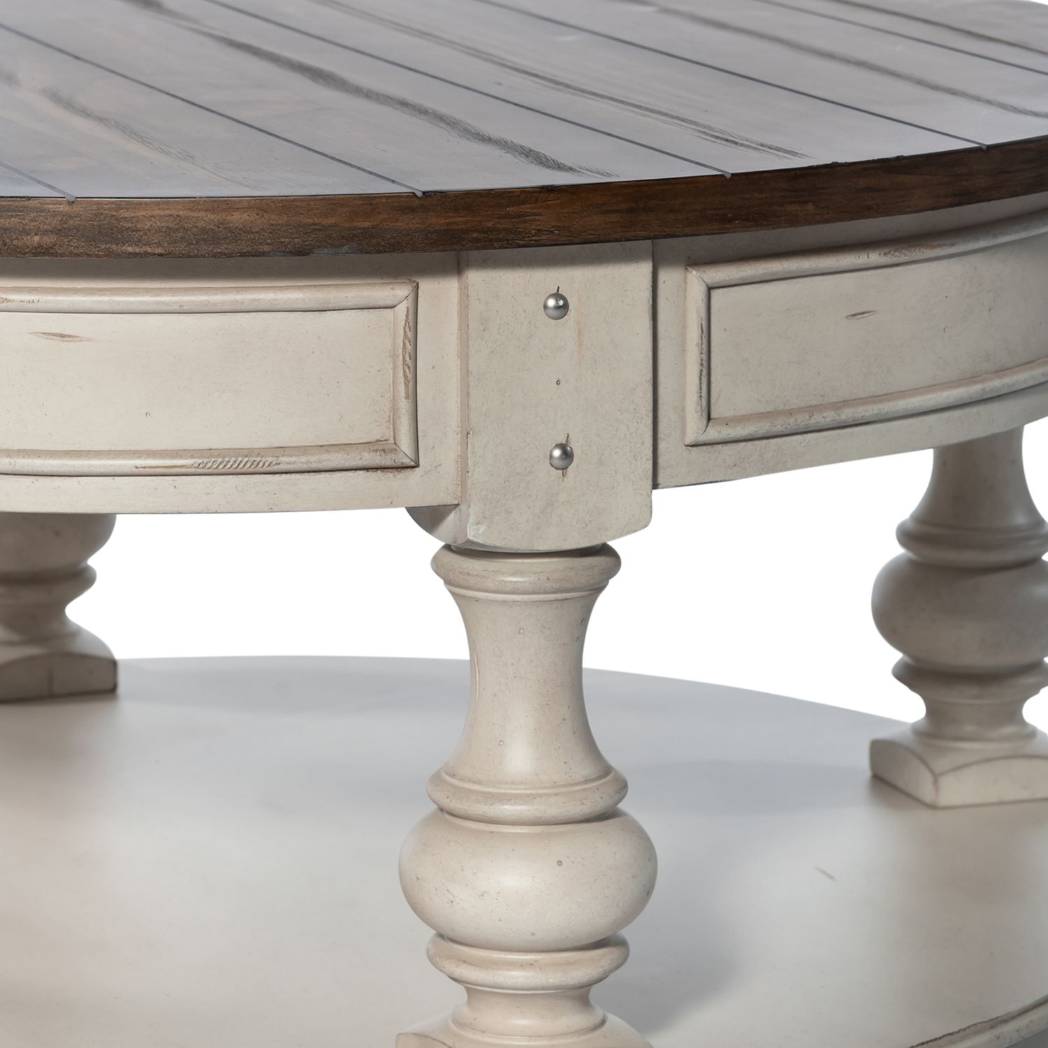 Morgan Wood Cocktail Table w/Casters