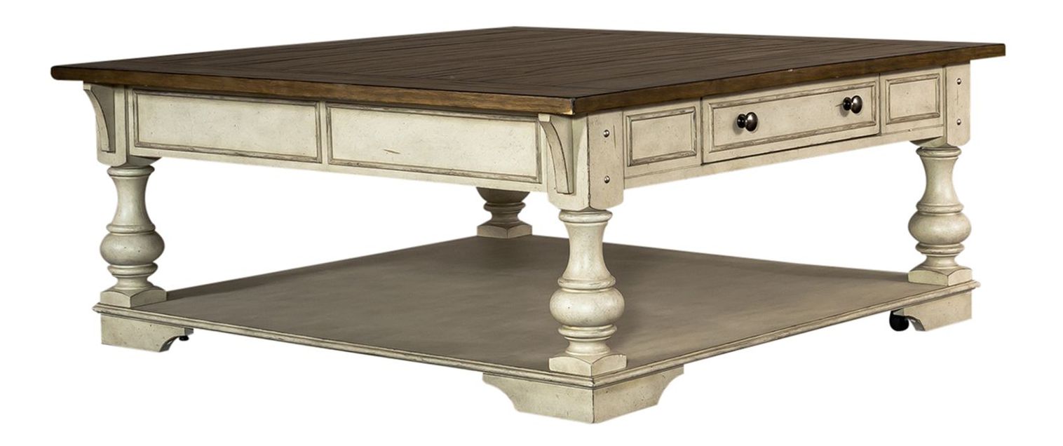 Morgan Creek Cocktail Table Set | Antique White | Liberty