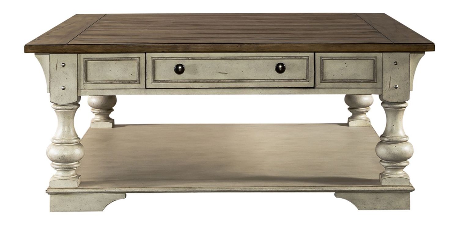 Morgan Creek Cocktail Table Set | Antique White | Liberty