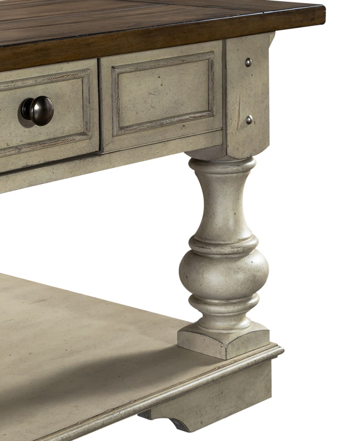 Morgan Creek Cocktail Table Set | Antique White | Liberty