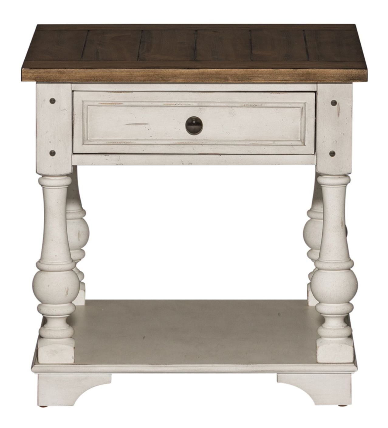 Morgan Creek Cocktail Table Set | Antique White | Liberty