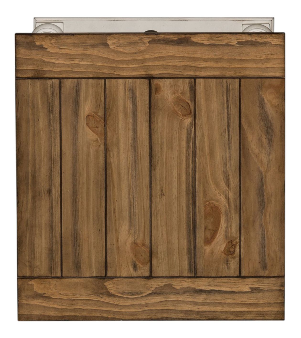 Morgan Creek Rectangular Wood 1-Drawer End Table