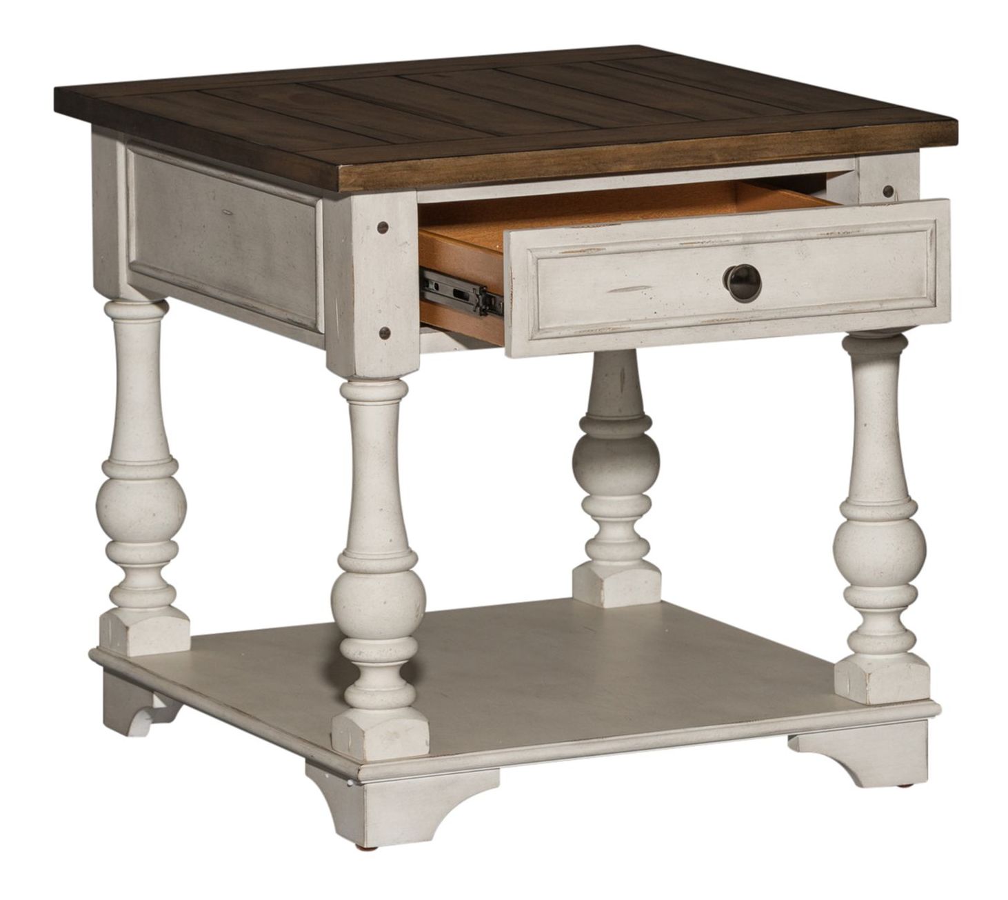 Morgan Creek Cocktail Table Set | Antique White | Liberty