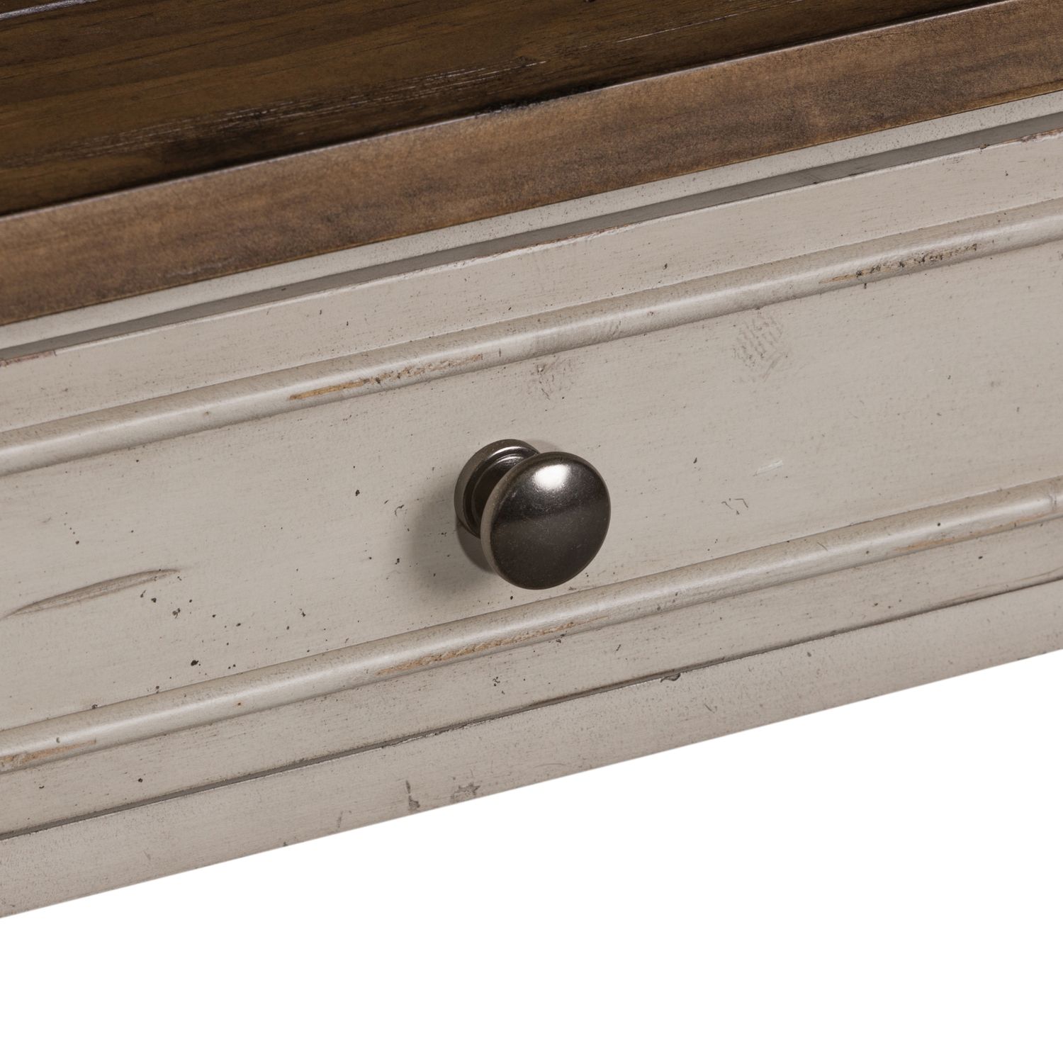 Morgan Creek Rectangular Wood 1-Drawer End Table