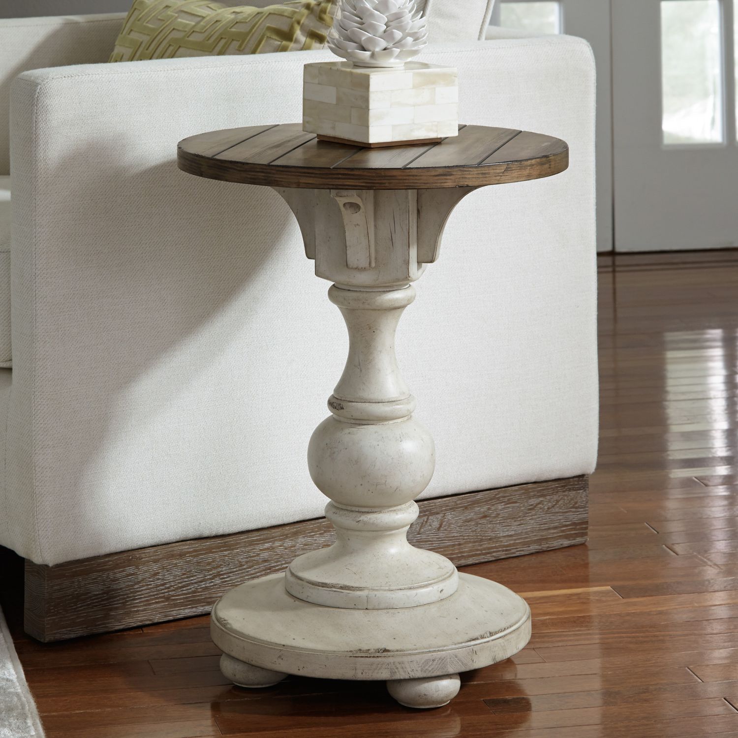 Morgan Creek Cocktail Table Set | Antique White | Liberty
