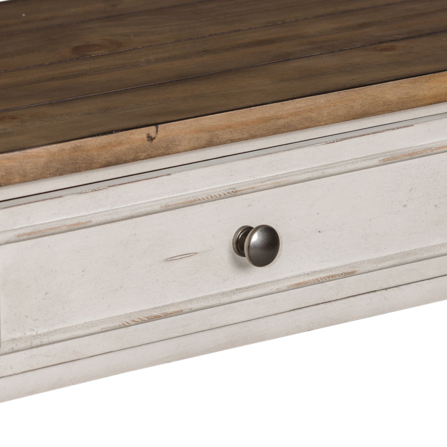 Morgan Creek Rectangular Wood 2-Drawer Sofa Table