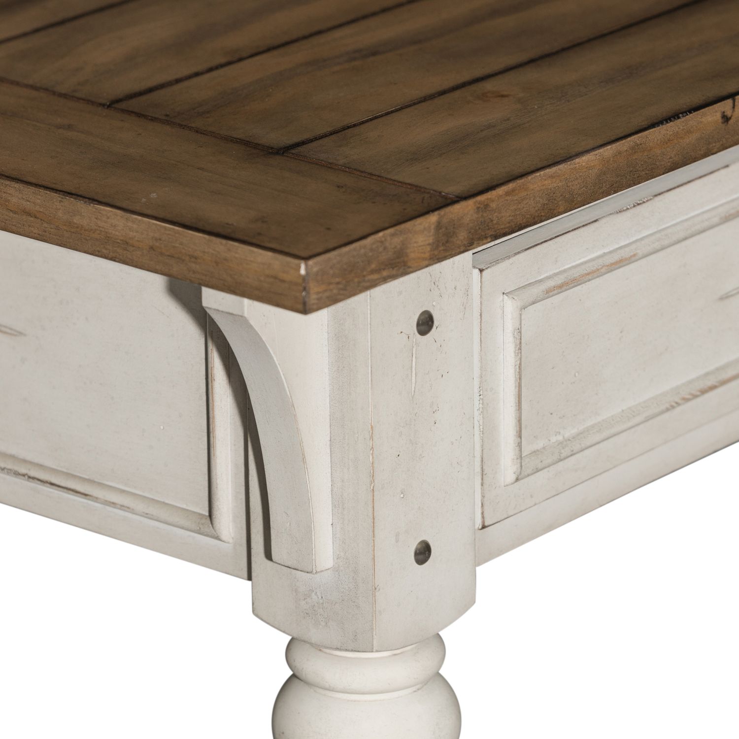 Morgan Creek Cocktail Table Set | Antique White | Liberty