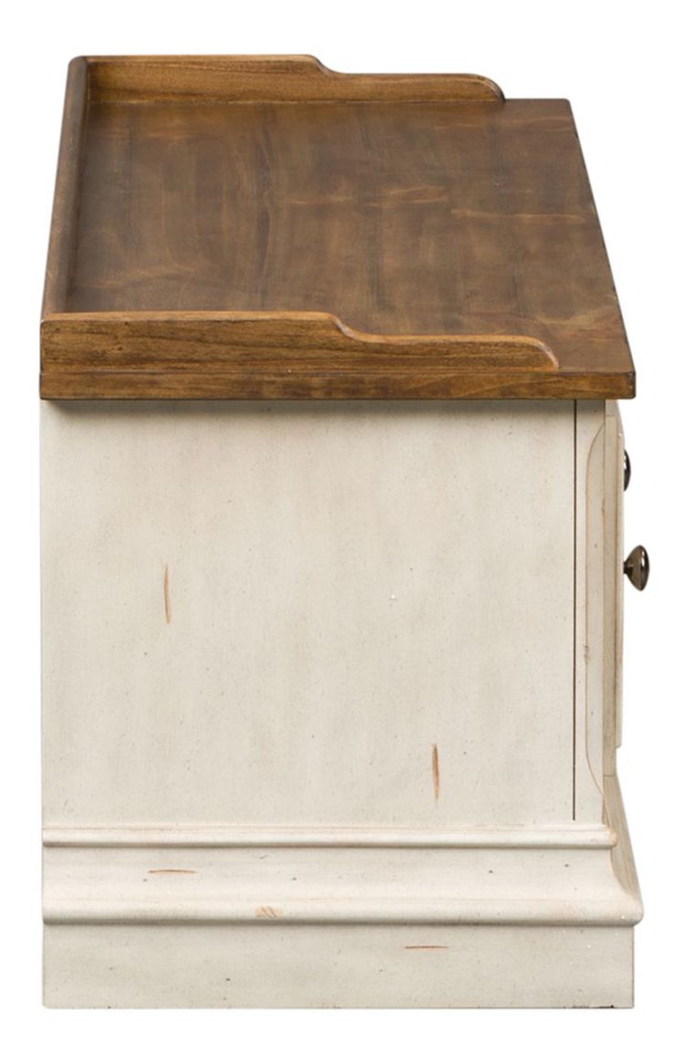 Morgan Creek Wood Storage Hall Bench w/2 Drawers