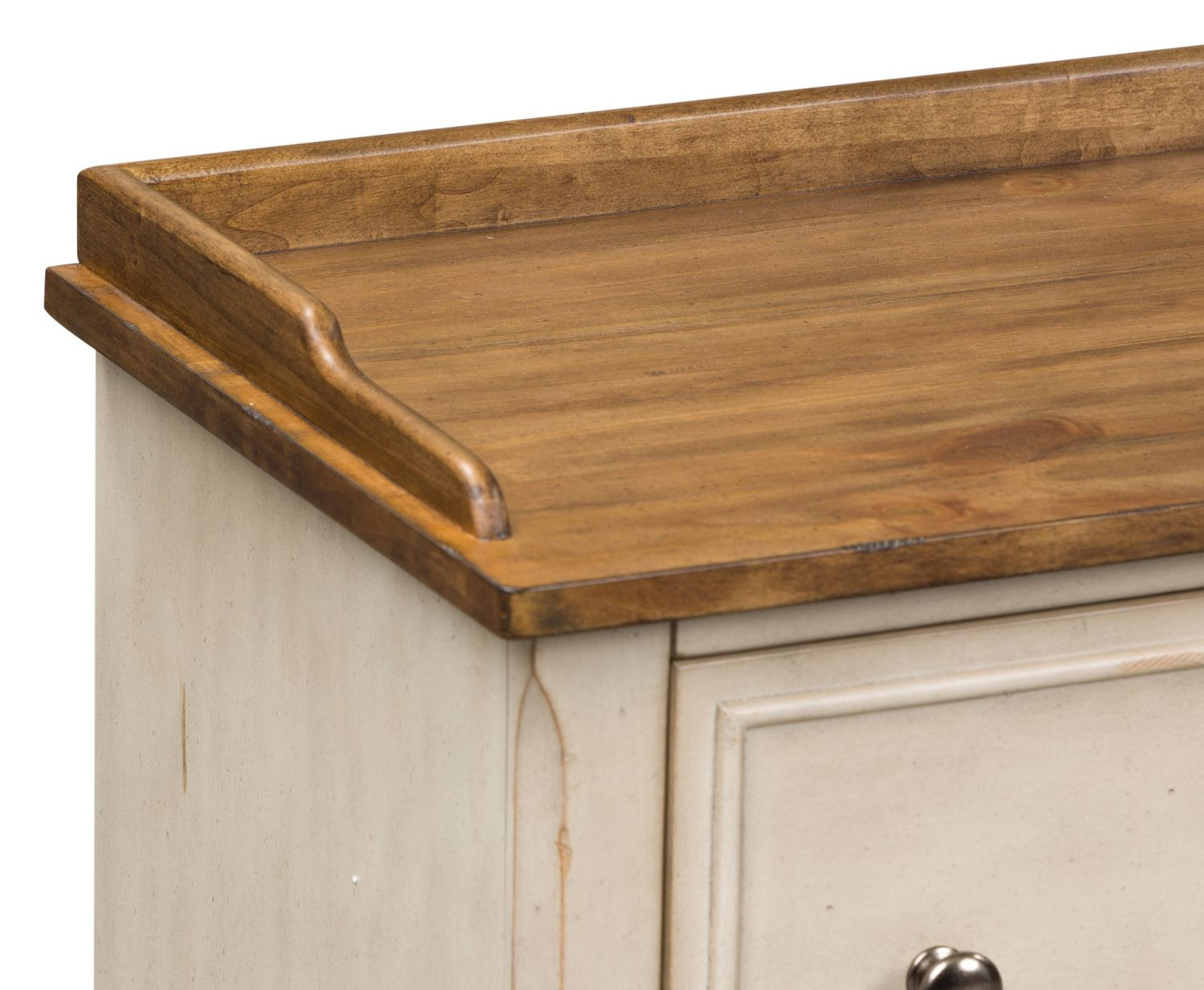 Morgan Creek Wood Storage Hall Bench w/2 Drawers