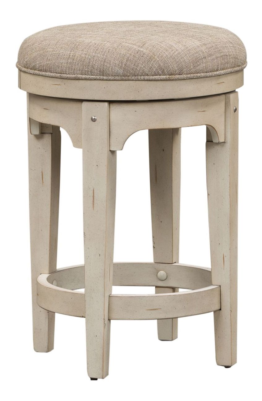 Morgan Creek Square Cocktail Table Set | Antique White | Liberty