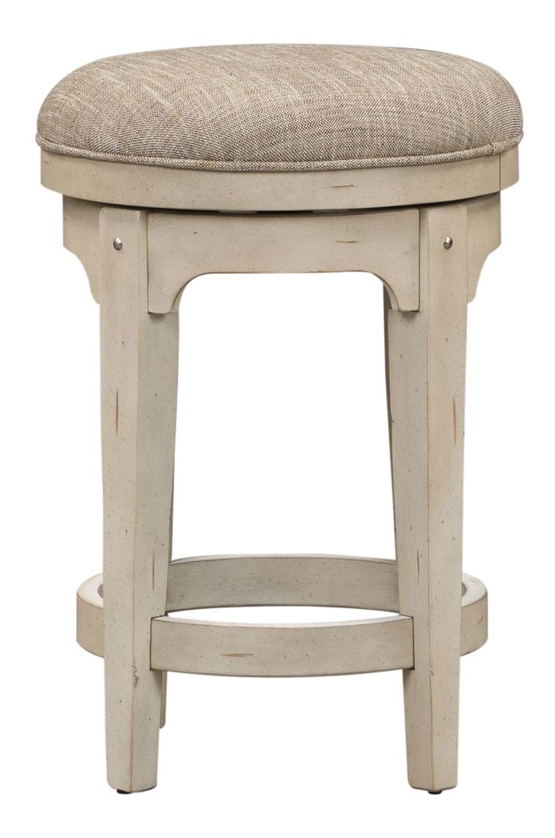 Morgan Creek Console Bar Table Set | 3 Swivel Stools | Liberty