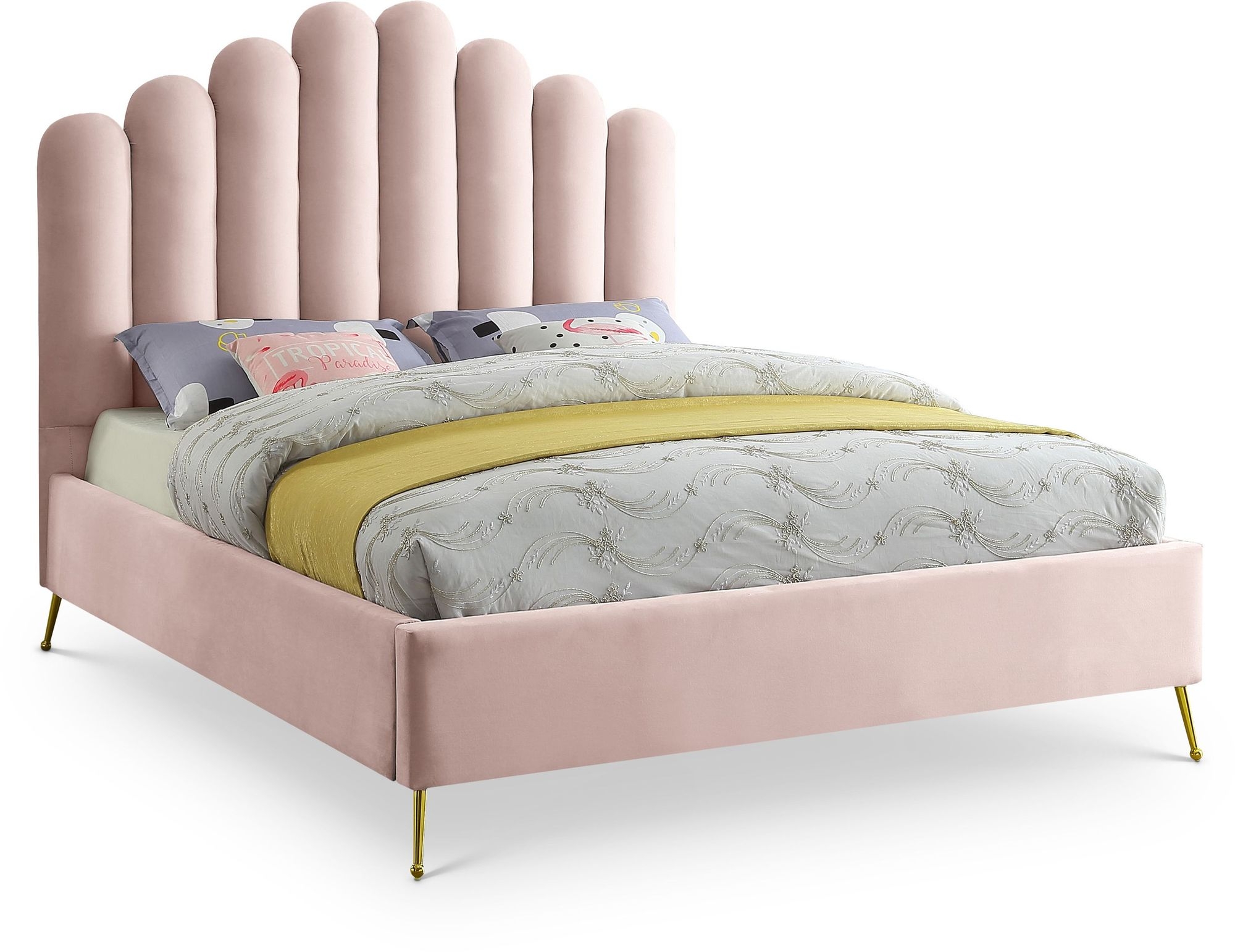 Lily Velvet Bed