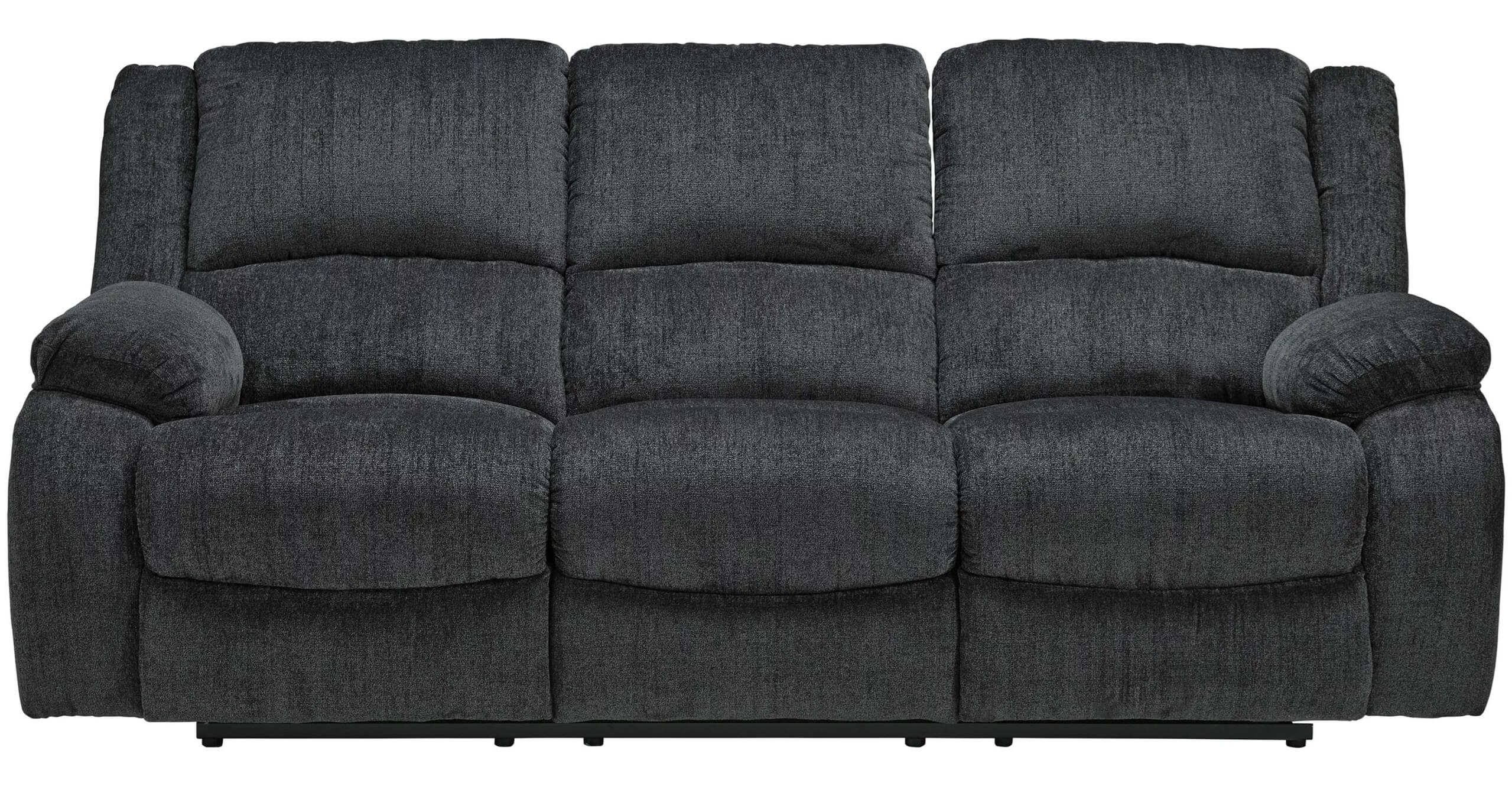 Draycoll Polyester Manual Reclining Sofa