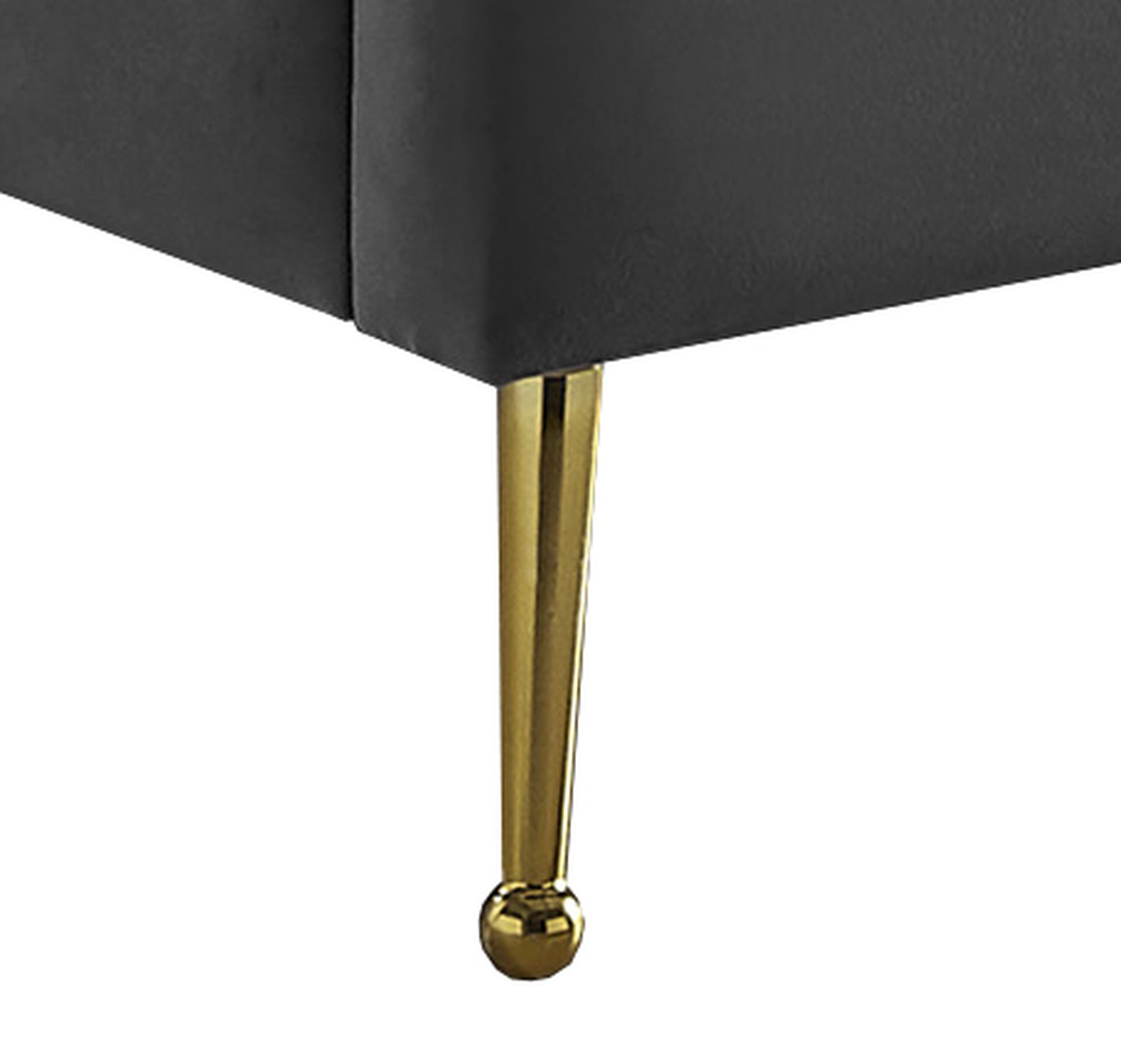 Lily Velvet Twin Size Bed