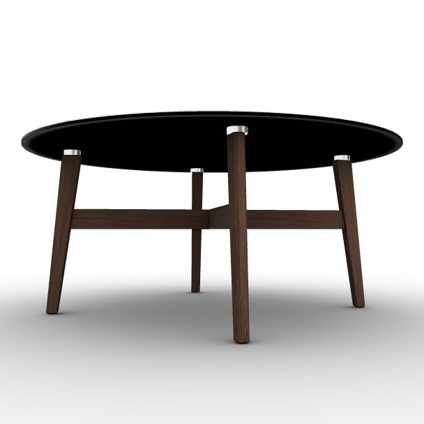 Abrey Laminated Ceramic-Glass/Wood Coffee Table