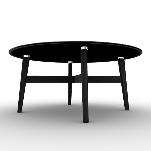 Abrey Laminated Ceramic-Glass/Wood Coffee Table