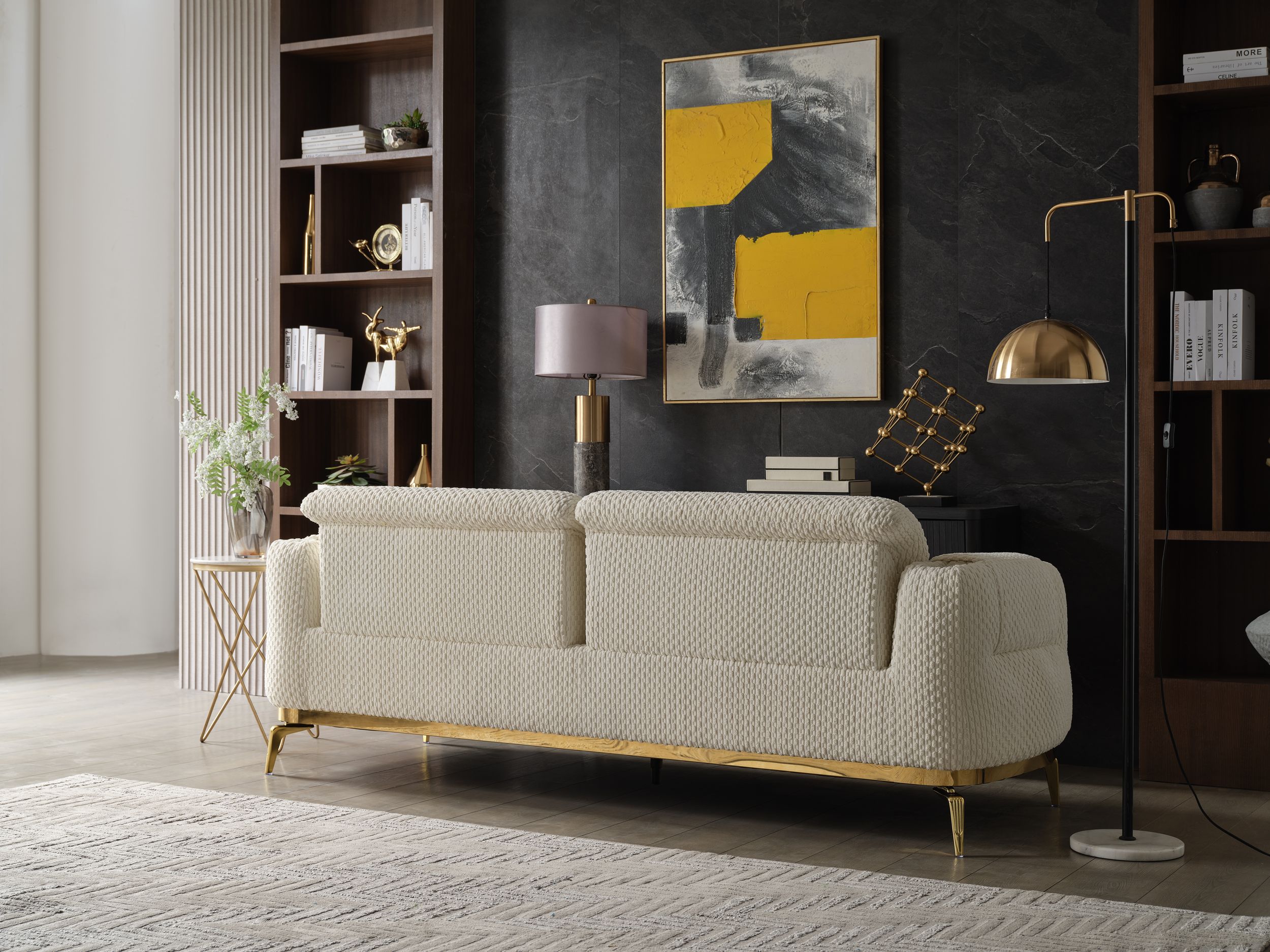 Zoe Fabric Living Room Set