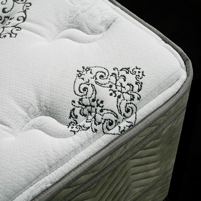 Aleksa 11" Euro Top Fabric Foam (Non-Flip) Mattress, Queen Size