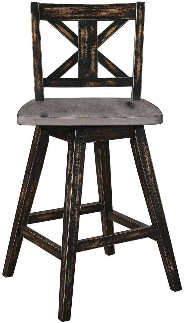 Amsonia Rustic Counter Height Dining Room Set