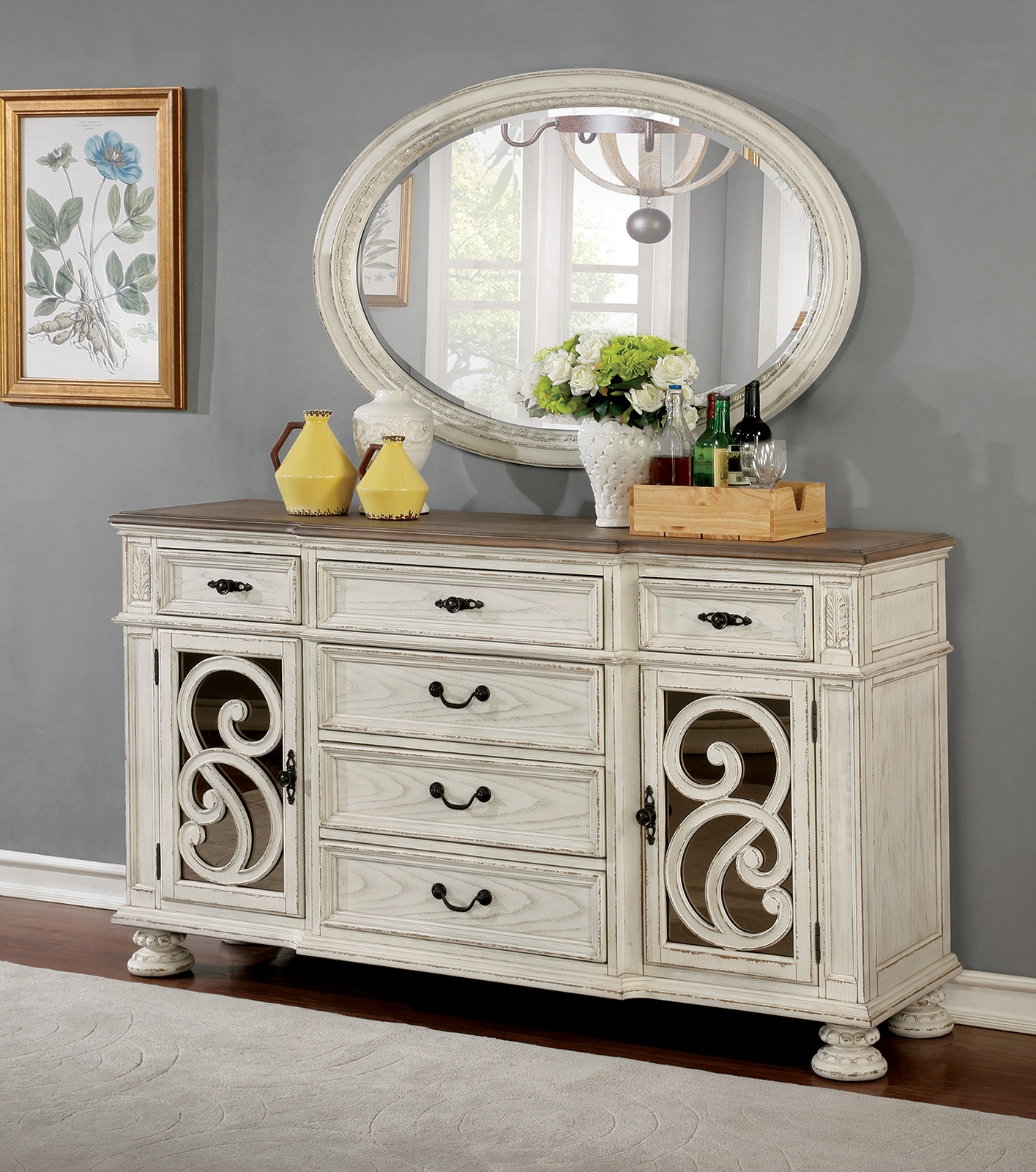 Arcadia Wood Extendable Dining Set