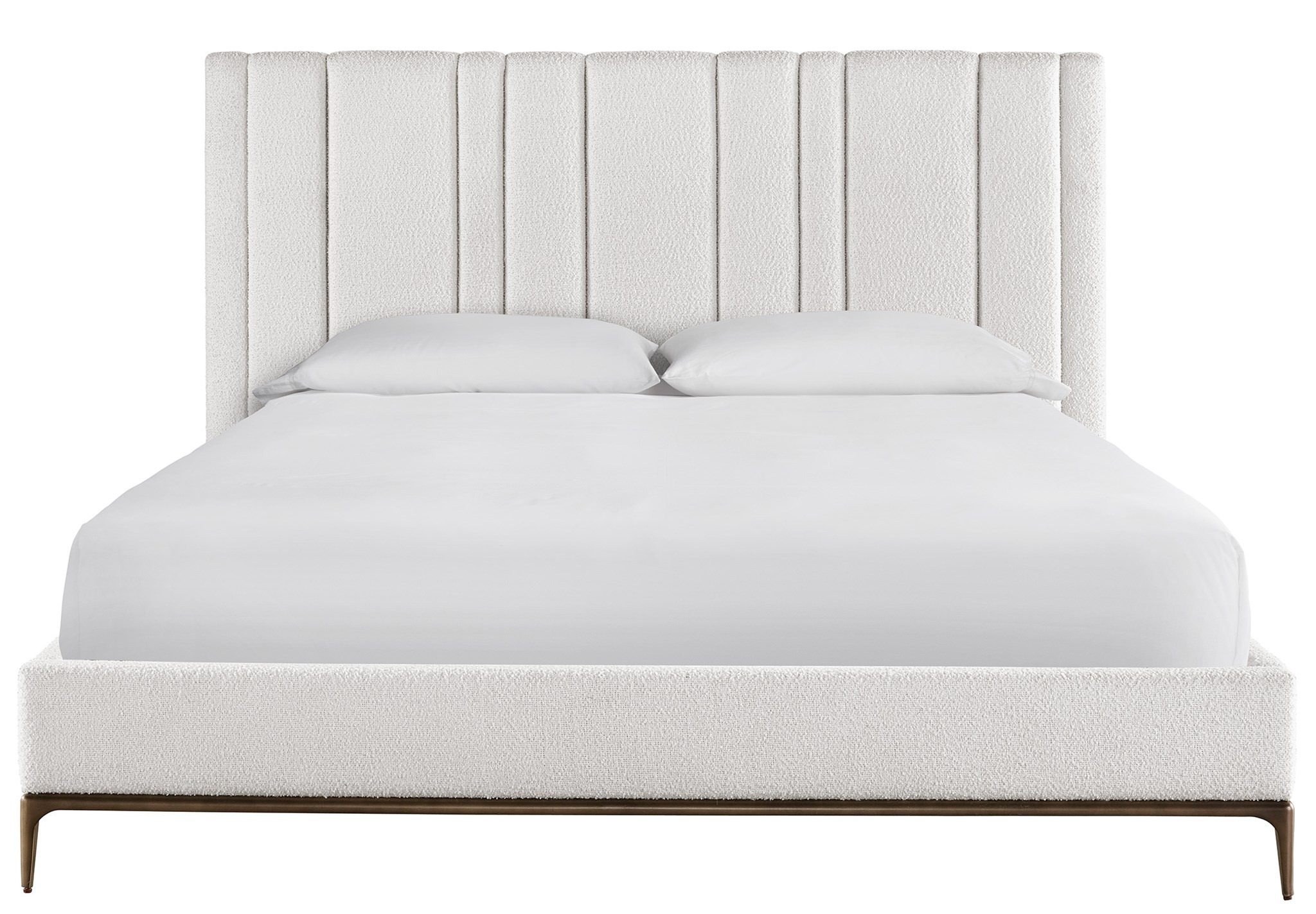 Summerland Fabric/Metal Panel Bed