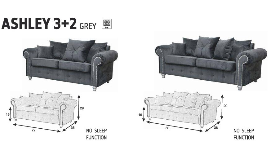 Ashley Fabric Loveseat