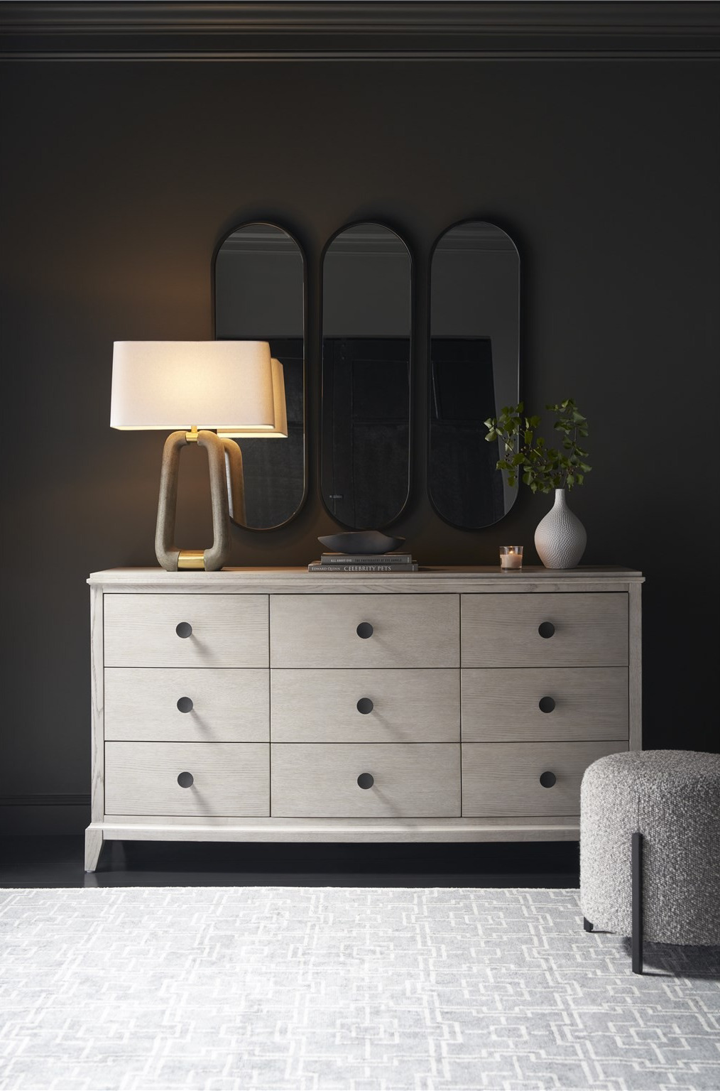 Silva Wood Panel Bedroom Set
