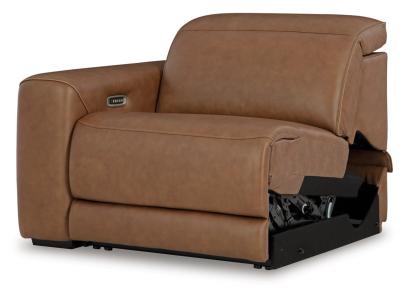 Ashley Magic Man 3-Piece Power Reclining Sofa, Caramel