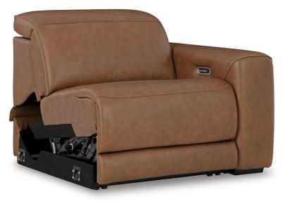 Ashley Magic Man 3-Piece Power Reclining Sofa, Caramel