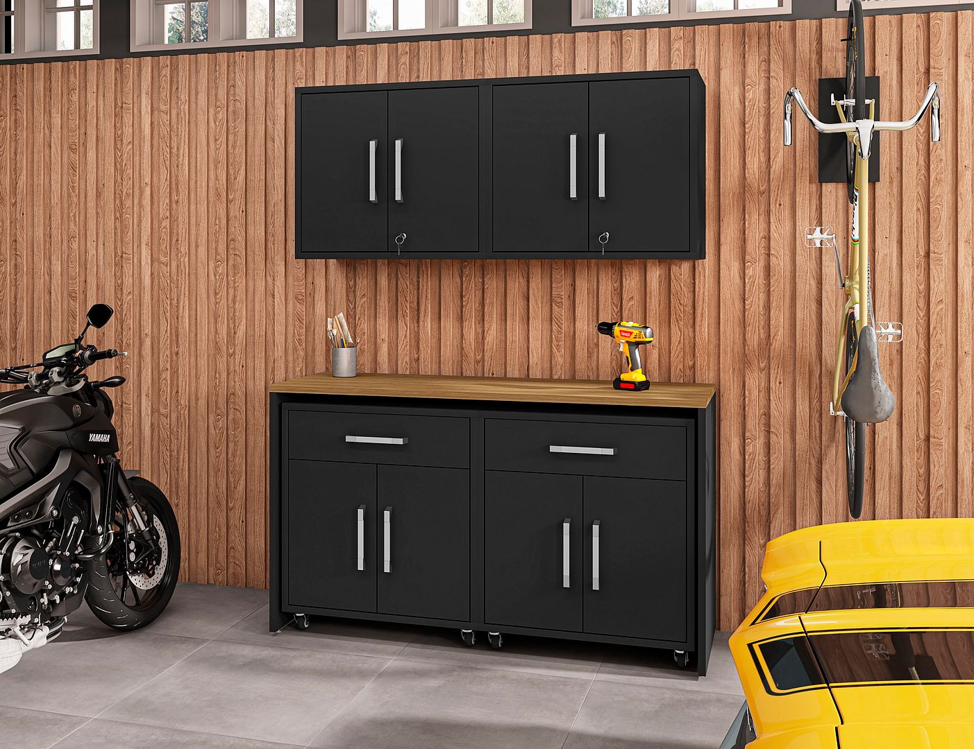 Eiffel 5-Piece Garage Storage Set